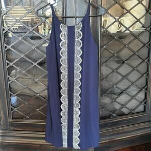 Westport | Women's Blue & White Summer Dress | Size Medium | 0586